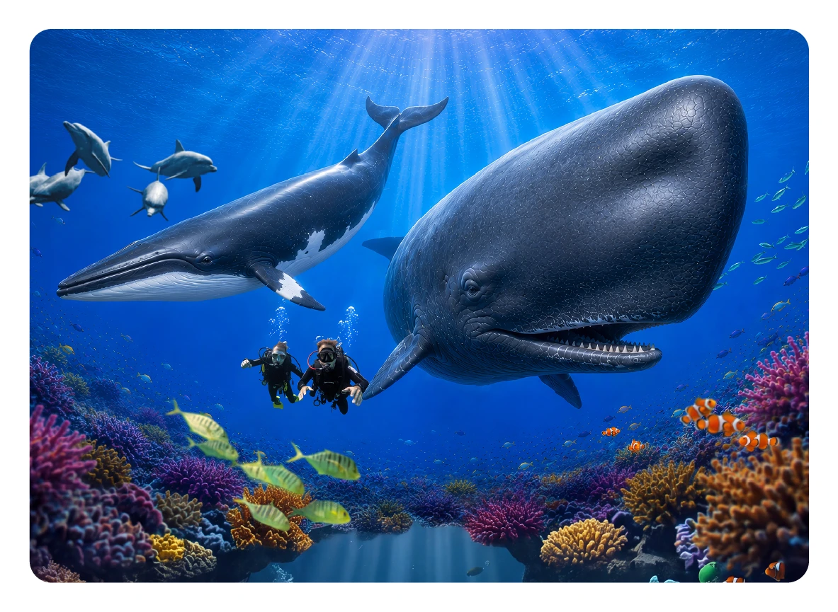 海の巨人！クジラとめぐる海の世界
